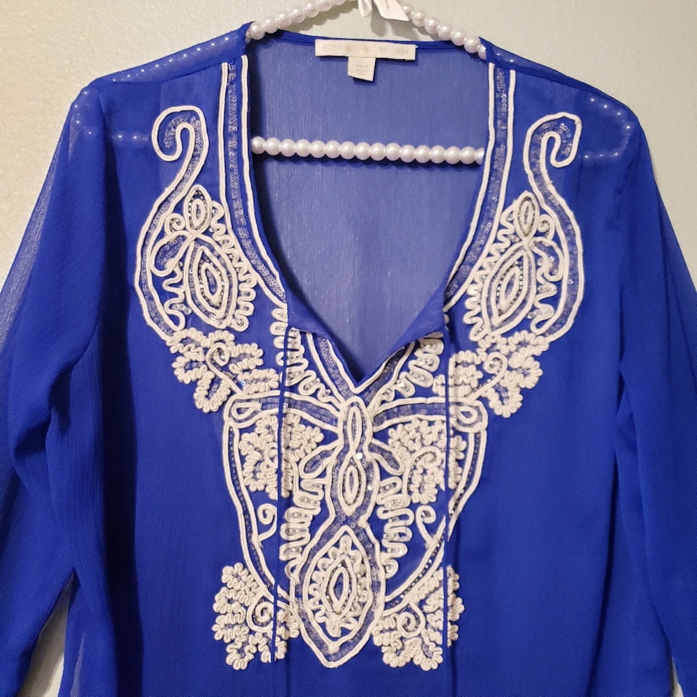 Boston Proper Tunic | Size Small - Picture 2 of 7